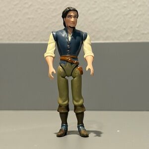 Disney "Flynn Rider" From the Movie Tangled 4" PVC Posable Figurine Toy EUC